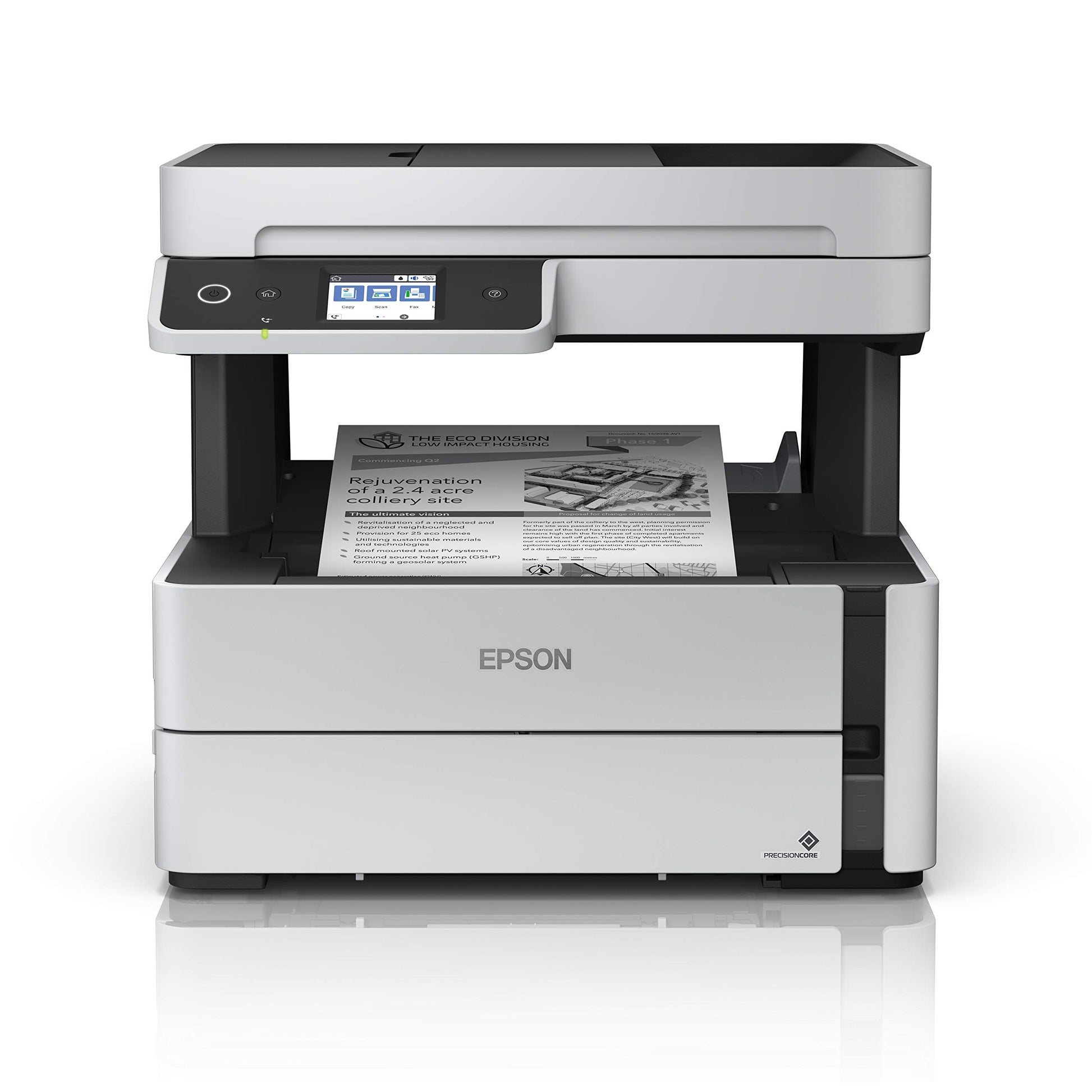 Epson Ecotank Impresora Multifuncional Blanco y Negro M3170