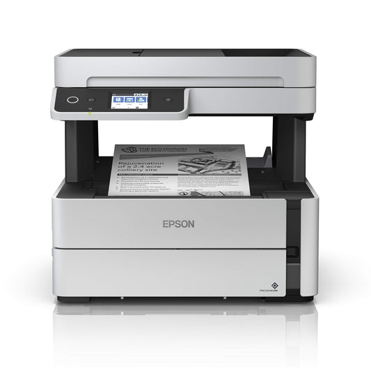 Epson Ecotank Impresora Multifuncional Blanco y Negro M3170