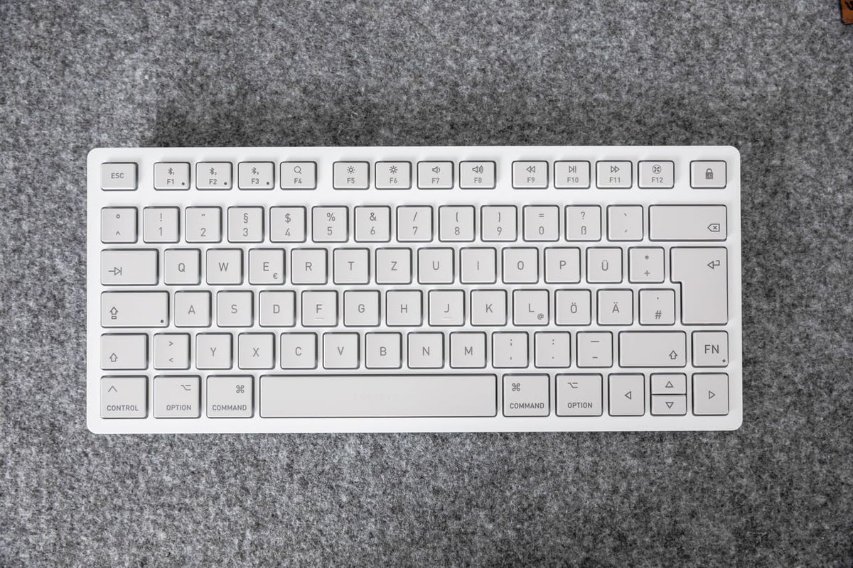 Teclado Compacto Cherry KW 7100 Mini BT Mac Multi-Device para Oficina Reacondicionado