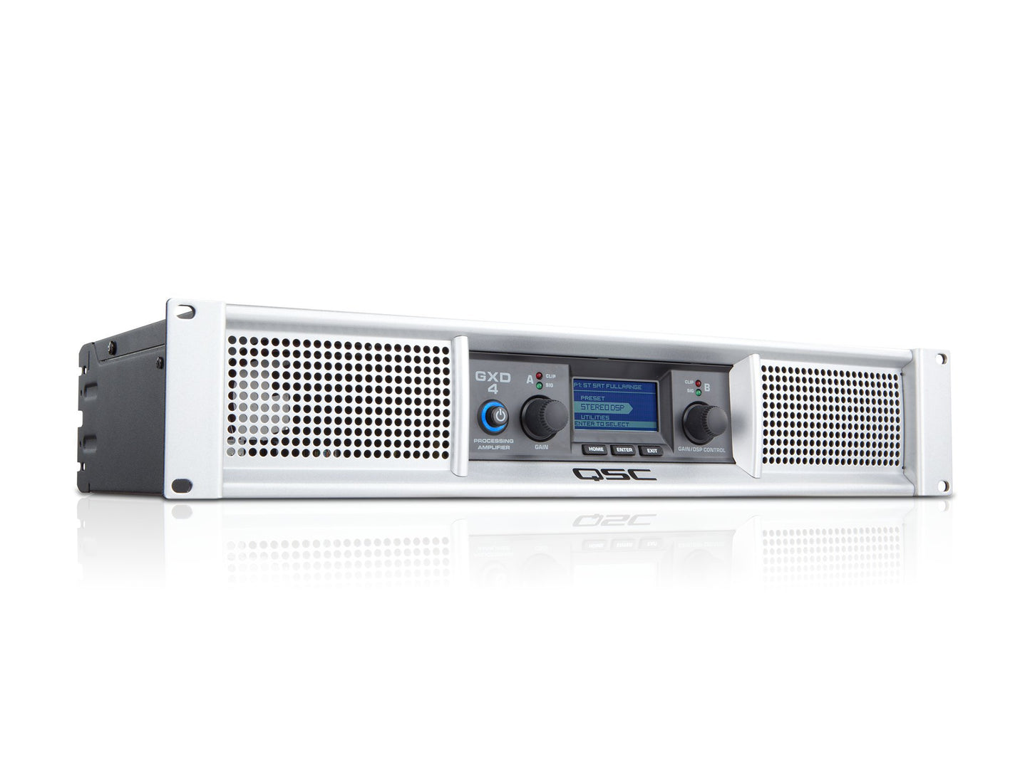 Amplificador de Potencia QSC Multicolor con DSP de 2 Canales Clase D 600 W