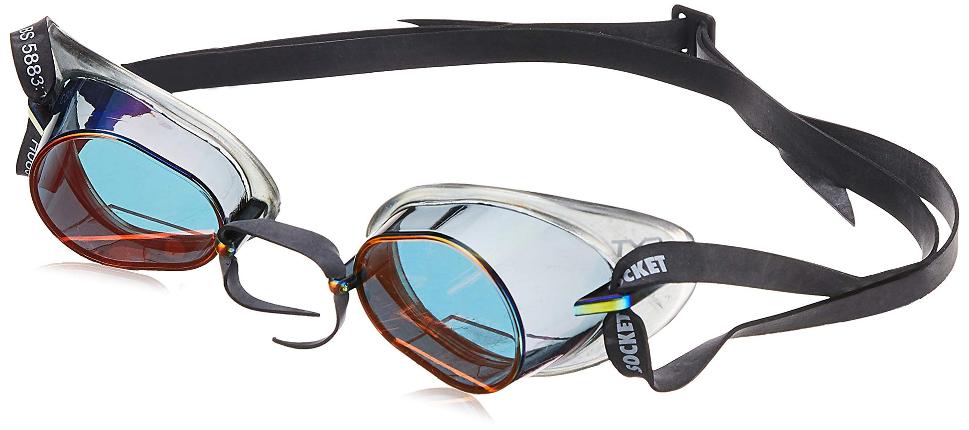 Lentes TYR Socket Rockets 2.0 Metalizado Metal Fire