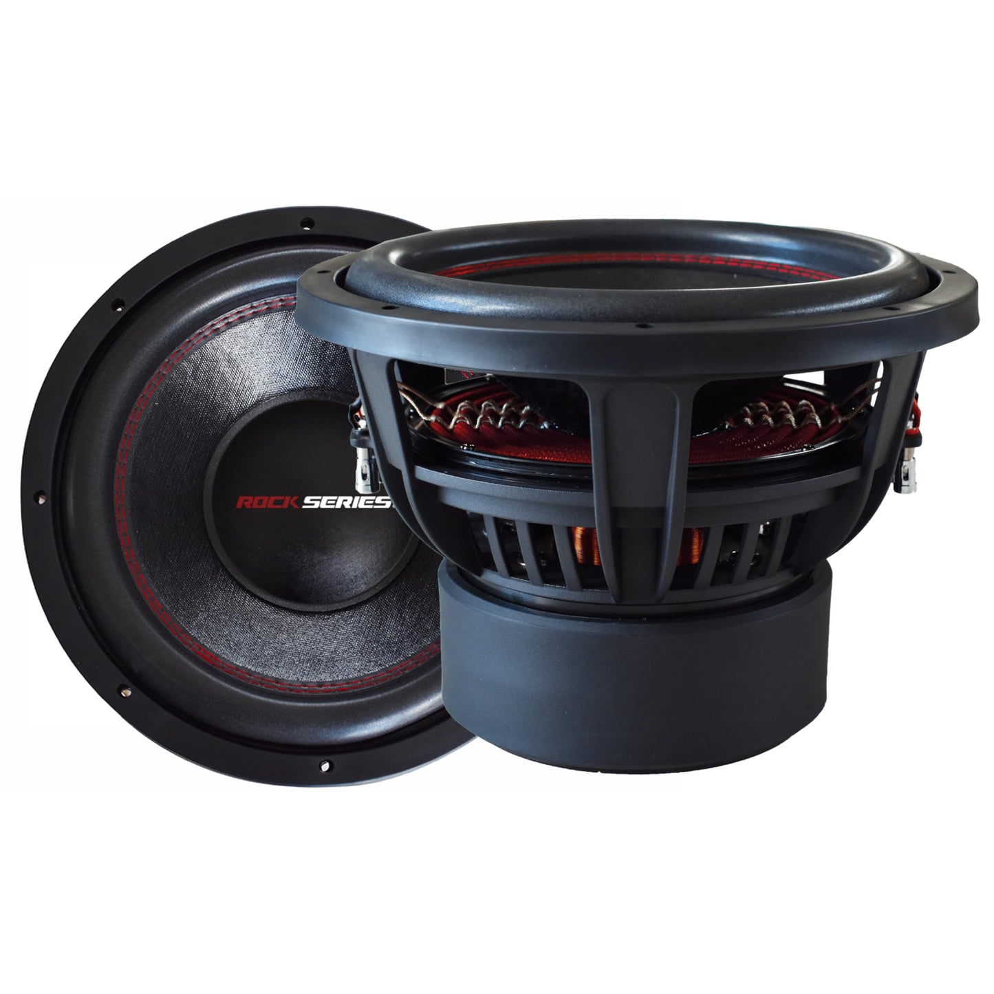 Rock Series - Subwoofer De Competencias RKS-12D2XS 4000 Watts 12 Pulgadas 2 + 2 Ohms Open Show Extreme