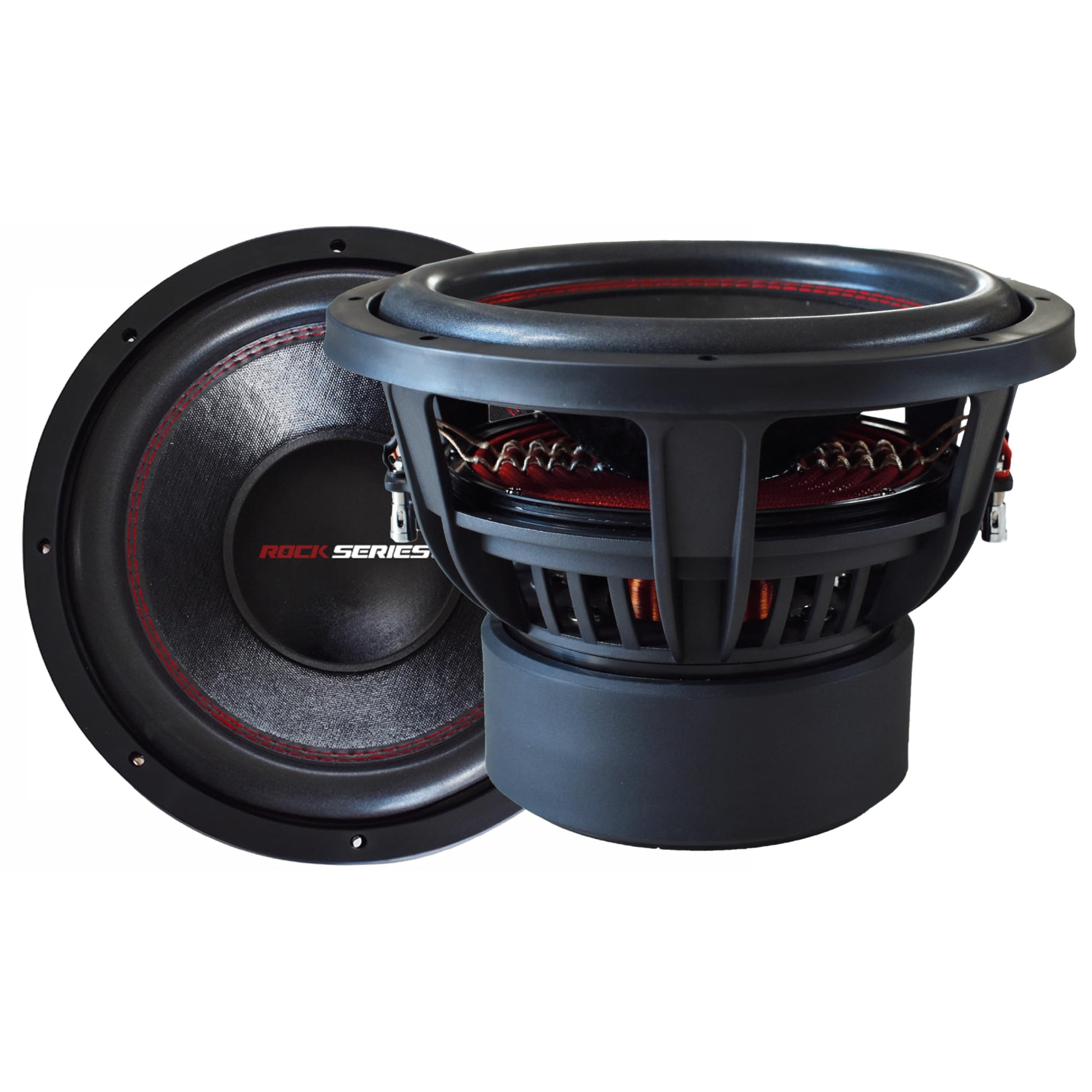 Rock Series - Subwoofer De Competencias RKS-12D2XS 4000 Watts 12 Pulgadas 2 + 2 Ohms Open Show Extreme