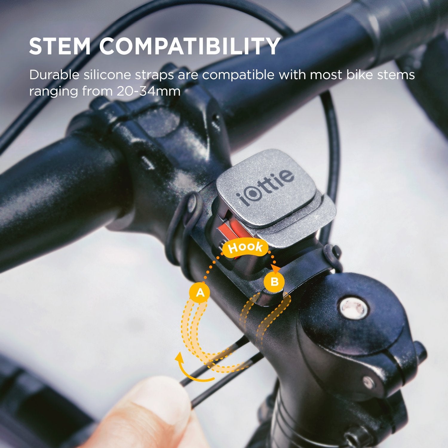 iOttie - Soporte de Bicicleta para iPhone, HLBKIO104