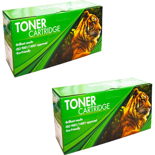 EL TIGRE Toner compatible HP 85a / 36a / 35a, CE285A / CB435A / CB436A / CE288A Nuevo, CALIDAD ISO 9001, 2 PIEZAS