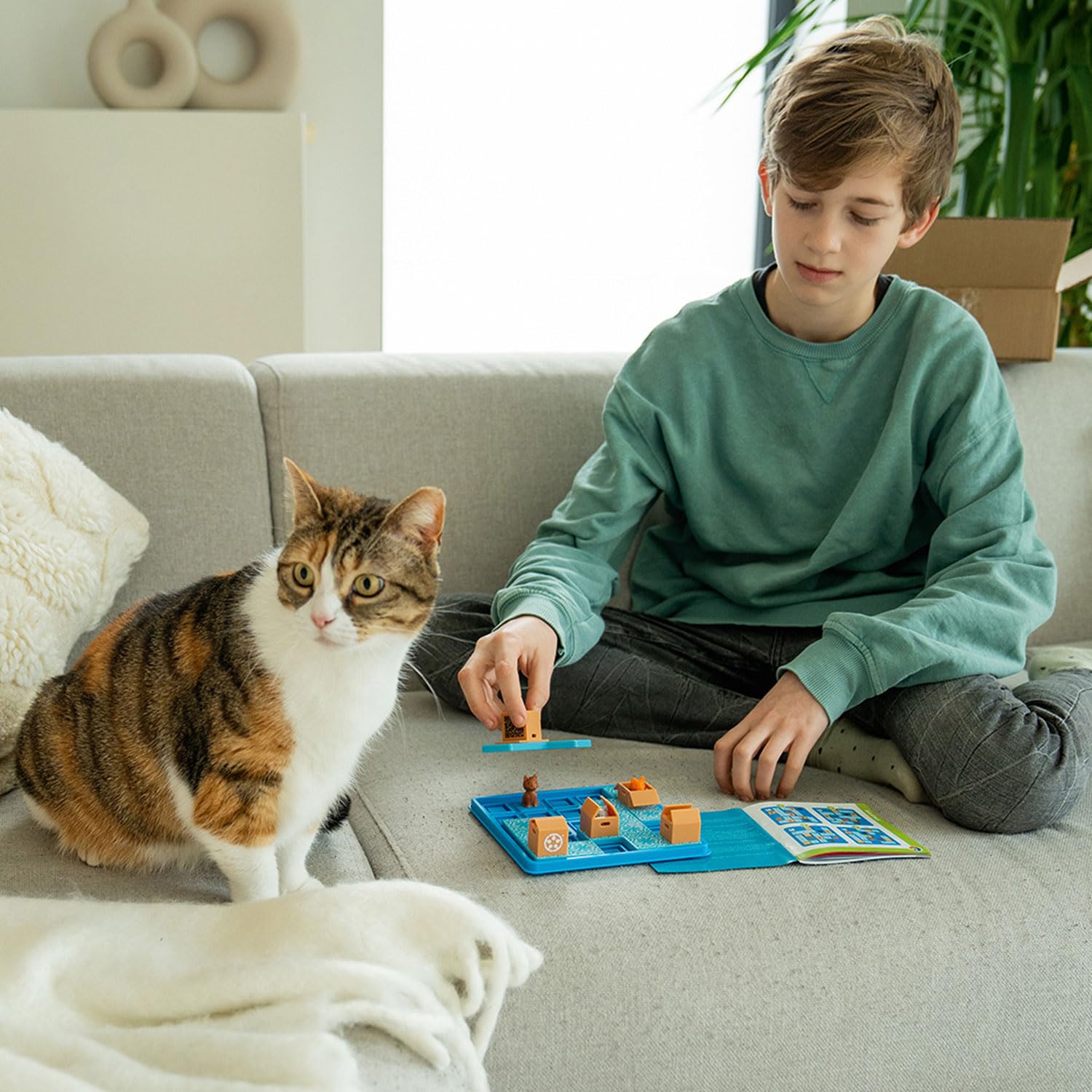 Juego de Lógica Smart Games Gatos y Cajas