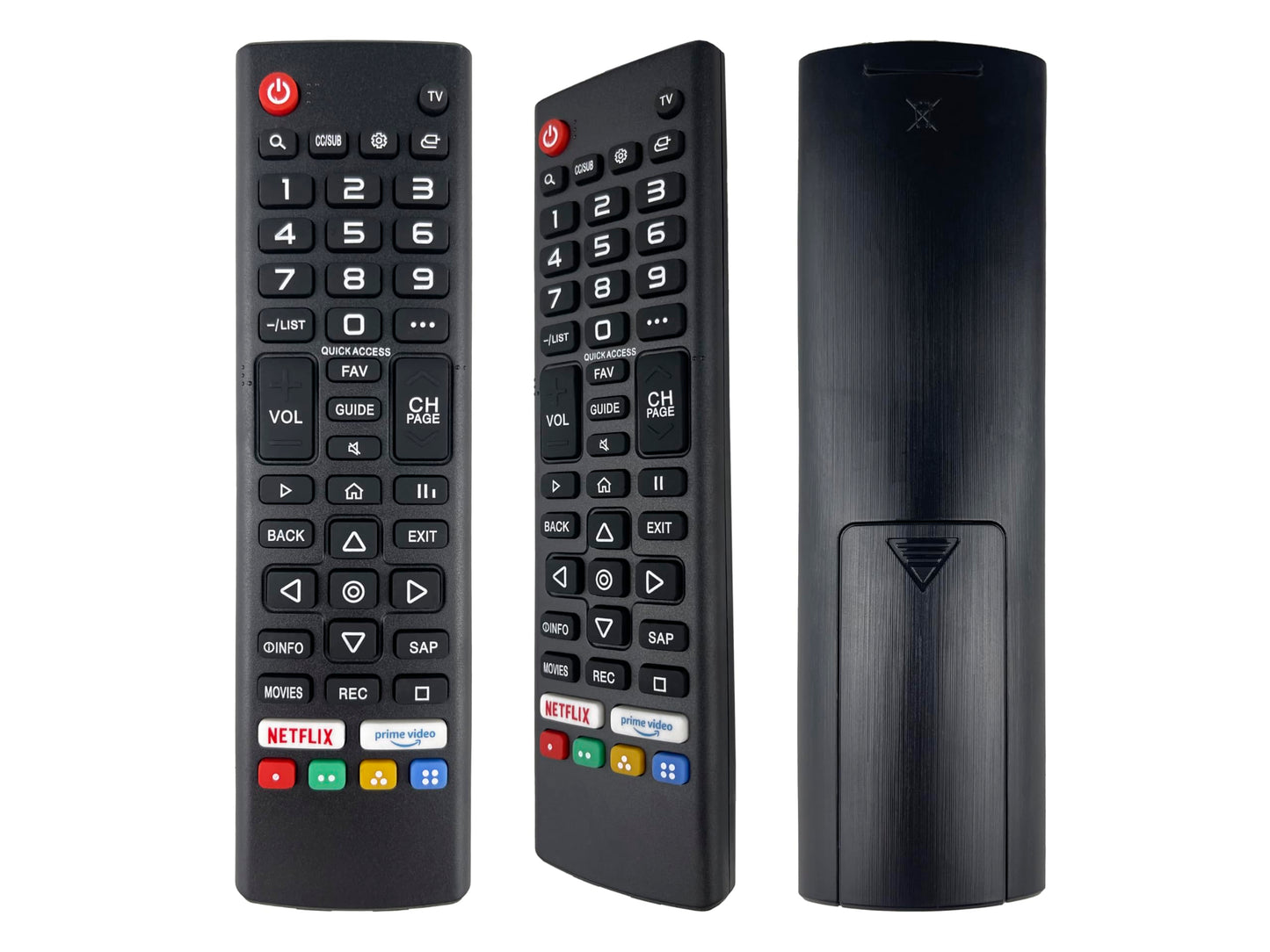CONTROL EXPERT Control Compatible con Sansui Smart TV Netflix Prime Video