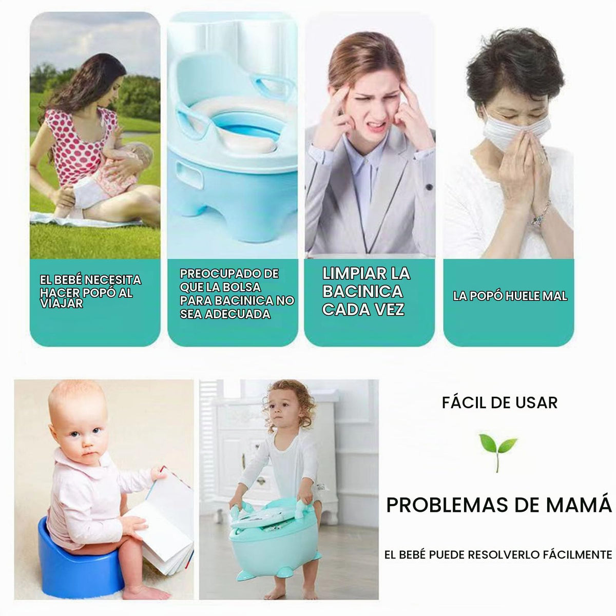 OULIGET Forros para Silla de Orinal con Elástico, Bolsas Portátiles para Entrenamiento de Orinal, Forros de Repuesto Desechables para Niños Pequeños, Niños y Bebés, Funda de Asiento de Inodoro, 17x8