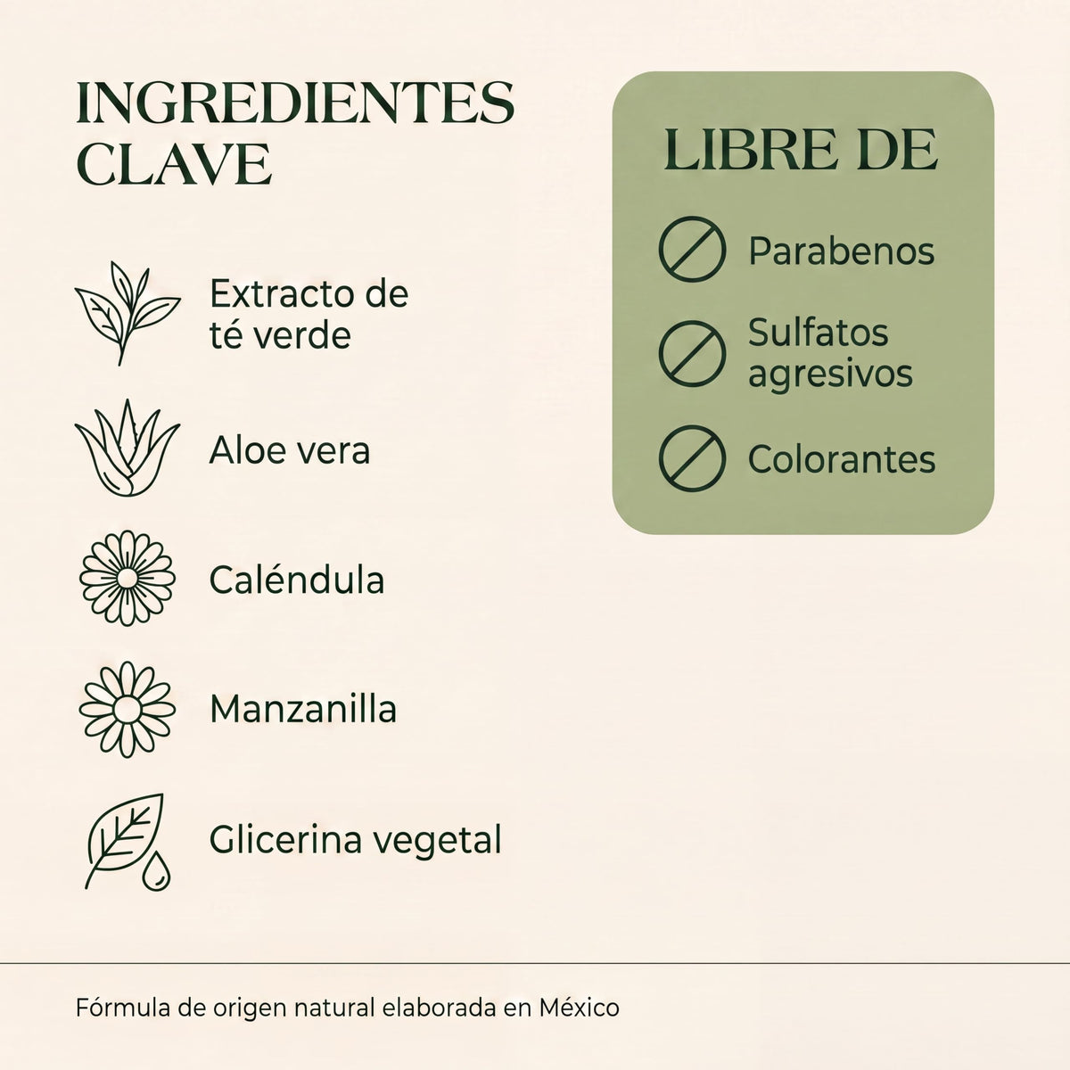 Mil Flores — Jabón Líquido Premium para Manos 500 ml TÉ VERDE | Ritual de Aromaterapia | Hidrata y Cuida la Piel | Esencias 100% Naturales