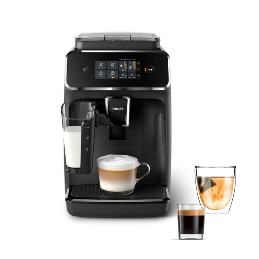 Cafetera Espresso Philips Series 2200 Super Automática con Molino Integrado Latte go EP2230/14