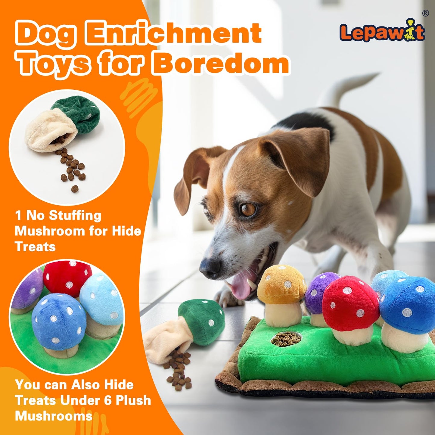 Lepawit Juguetes Para Perros Para El Aburrimiento Y Estimulantes Juguetes Interactivos Para Perros De Escondite Juguetes Lindos Para Enriquecimiento De Perros Juguetes Para Perros Chirriantes De Felpa