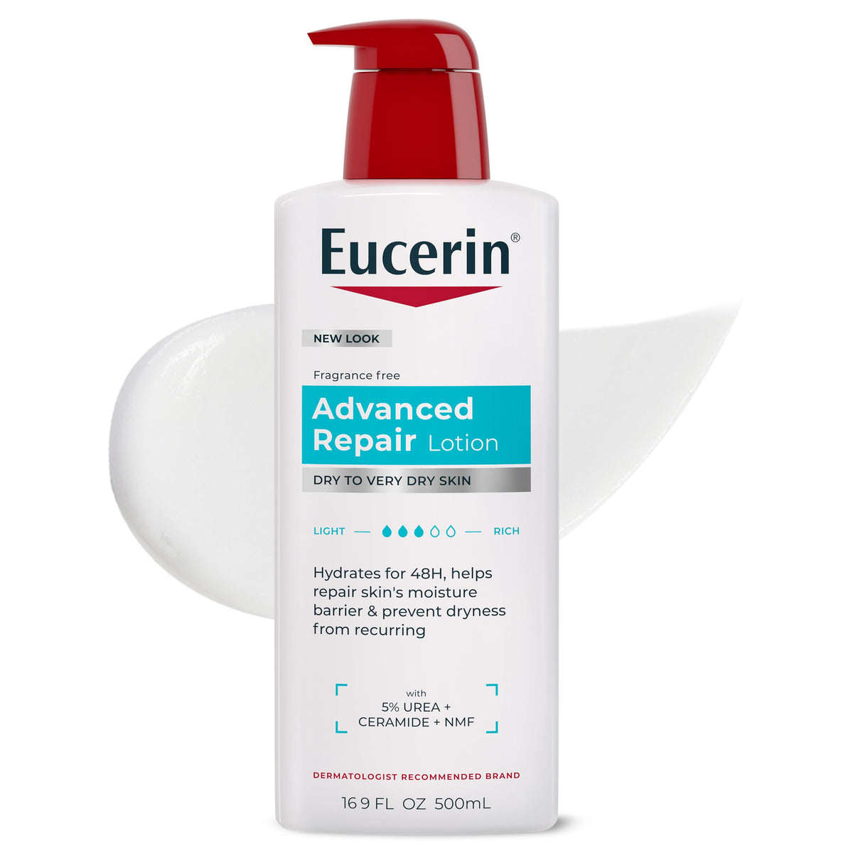 Eucerin Plus Smoothing Essentials Loción de absorción rápida