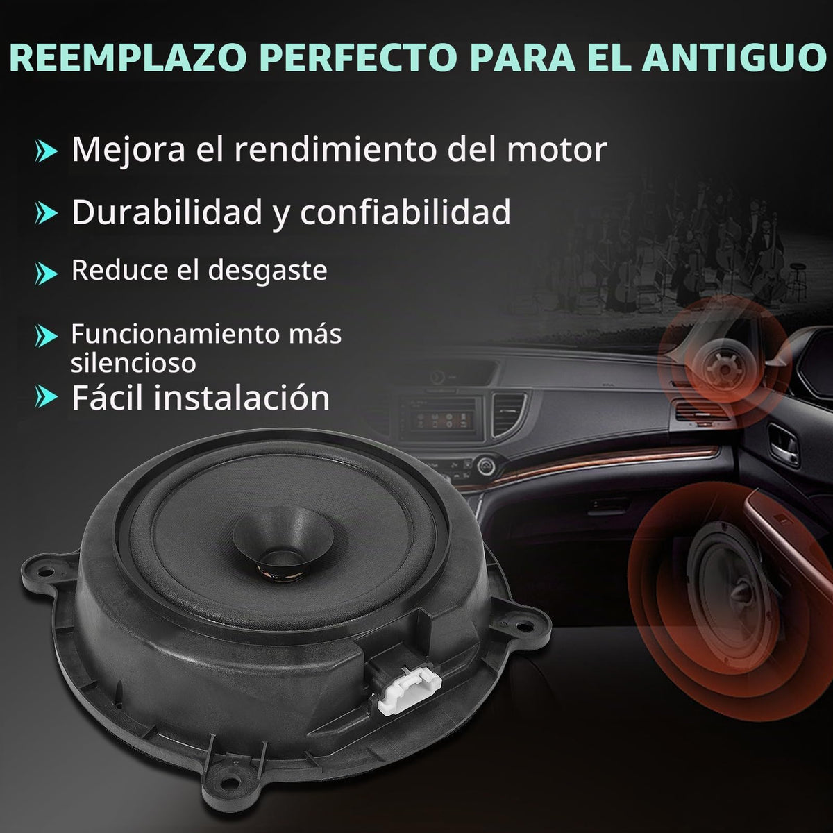 Altavoz Gaogsiy BHN9-66-960 Compatible Mazda 3 2014-2018, Mazda 6 CX-5 2013-2016
