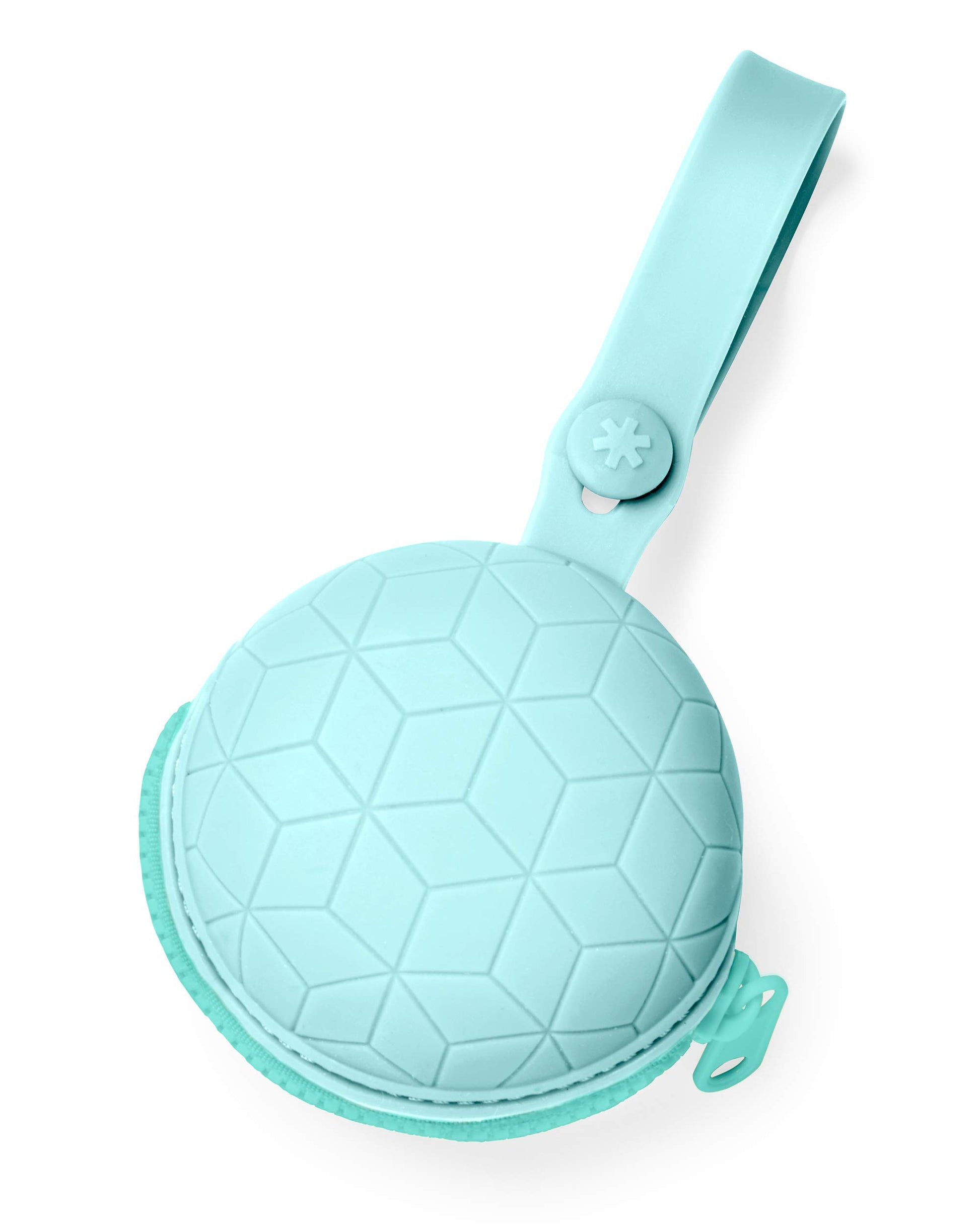 Sostenedor de Chupetes Skip Hop Azulado con Forro Antimicrobiano