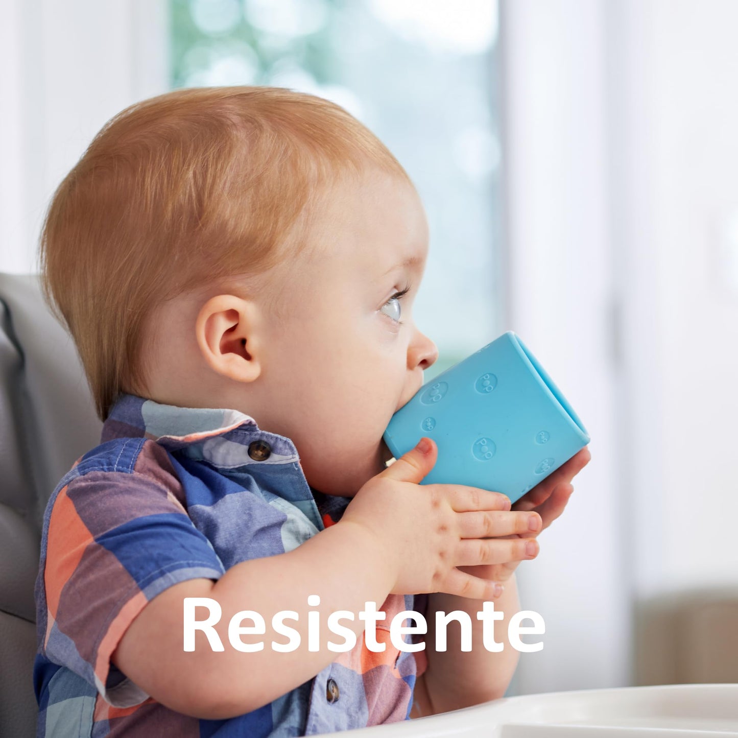 PopYum Set 2 Vasos Entrenadores De Silicón Suave Sin Bpa 5oz