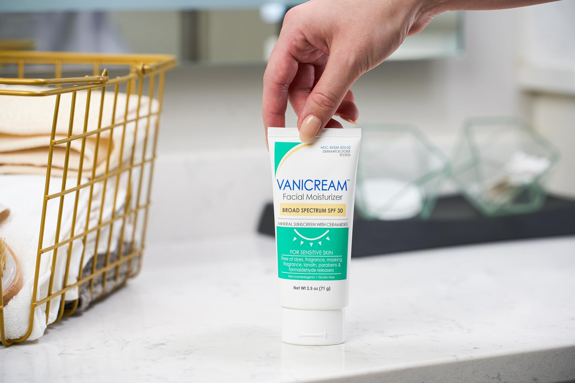 Vanicream Facial Moisturizer with SPF, 2.5 Ounce