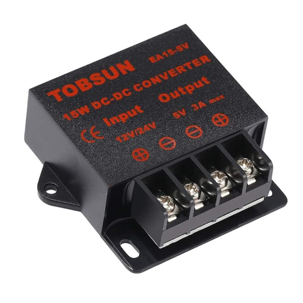Convertidor Reductor de Voltaje MGGi Impermeable 12 V 24 V a 5 V Módulo de Fuente de Alimentación
