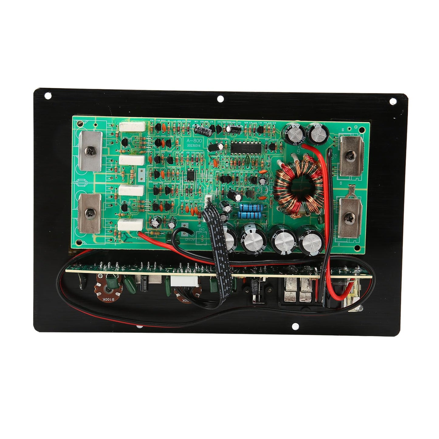 Amplificador de Potencia para Automóvil de 1800 W Preciso con Rápida Disipación y Sonido Claro para Subwoofer