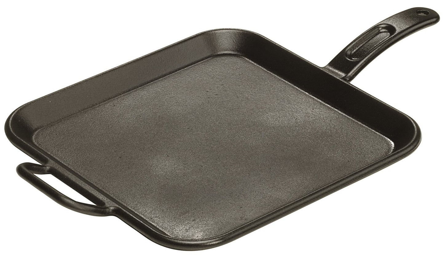 Lodge Pro-Logic P12SG3 Square Griddle, 12-inch