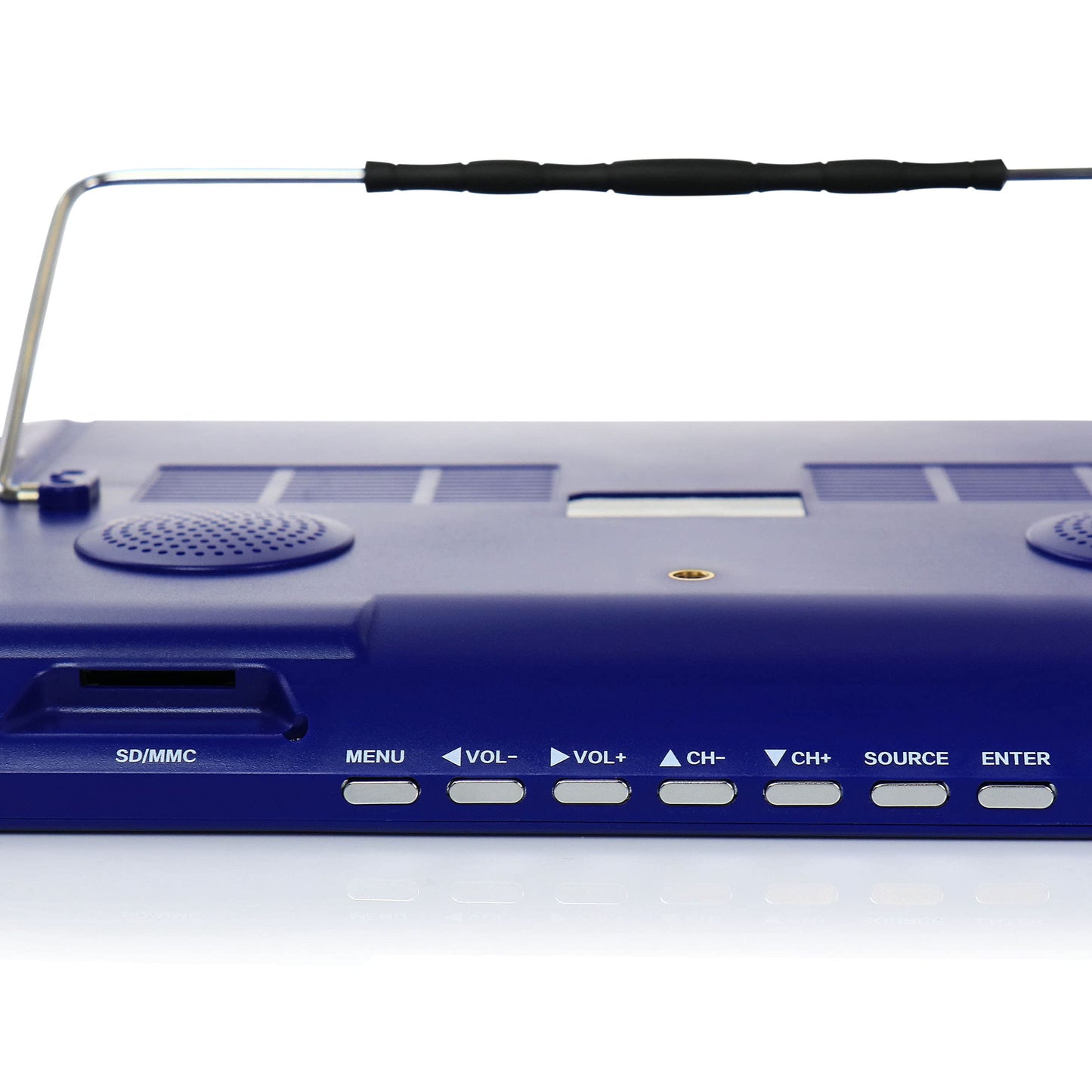 Televisor LED Portátil Trexonic Azul Recargable de 14 Pulgadas con Sintonizador Digital Integrado
