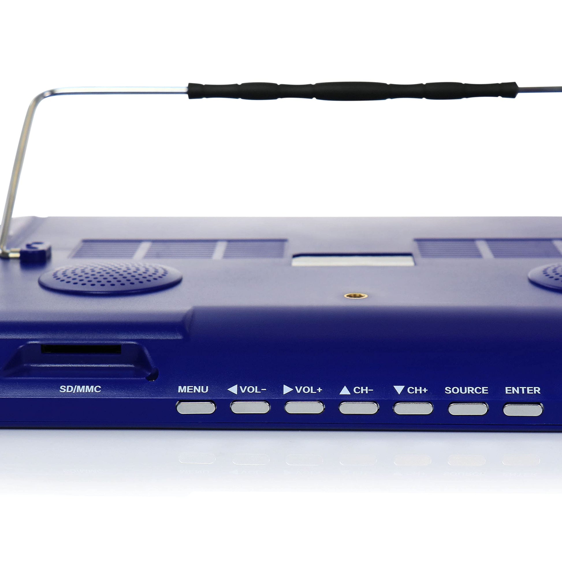 Televisor LED Portátil Trexonic Azul Recargable de 14 Pulgadas con Sintonizador Digital Integrado