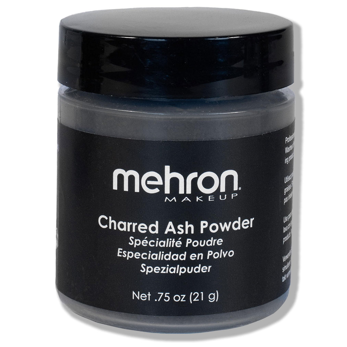 Mehron Special Makeup Effects Powder - Charred Ash (0.75 oz)