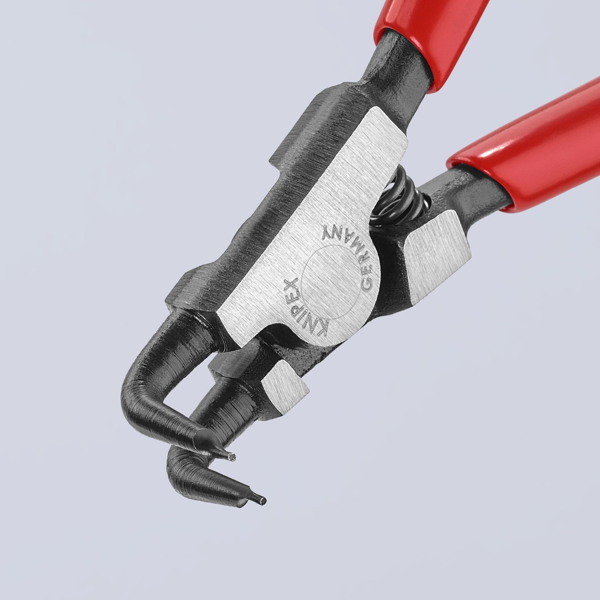 Knipex 46 21 A01 Pinza Para Anillos De Retención Para Anillos De Retención Exteriores De Ejes Acabado Pavonado 125 Mm