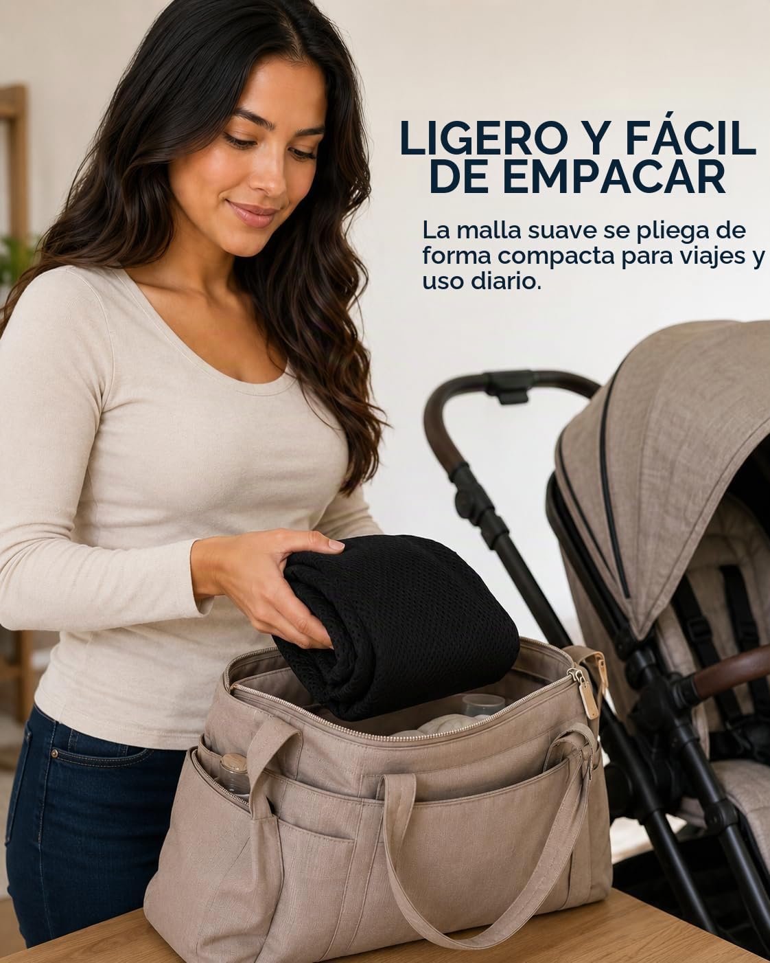 Vlokup Portabebés de Anillo de Agua para Bebé | Malla Transpirable y Ligera para Recién Nacido, Niños y Niños Pequeños | Perfecto para Verano, Natación, Piscina