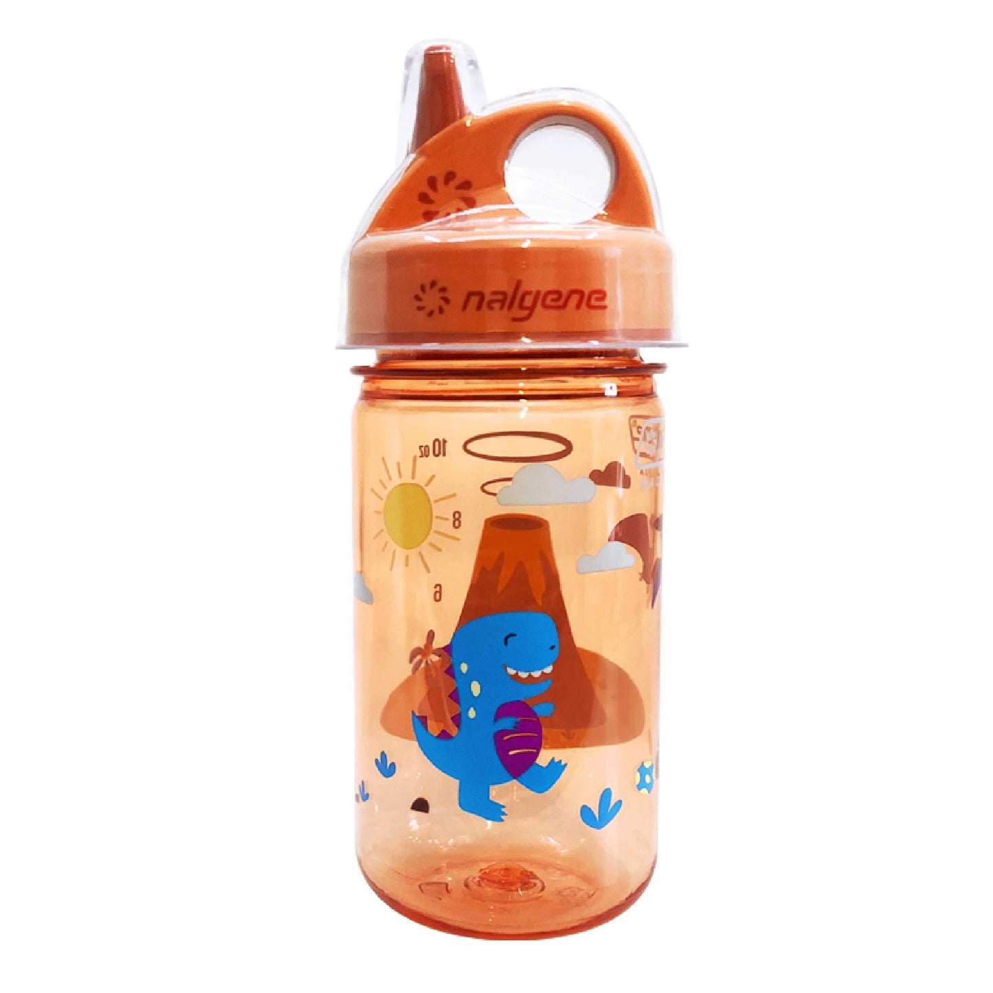 Nalgene Kids - Botellas de agua Grip-N-Gulp, a prueba de fugas, duraderas, libres de BPA y BPS, aptas para lavaplatos, reutilizables y sostenibles, 12 onzas