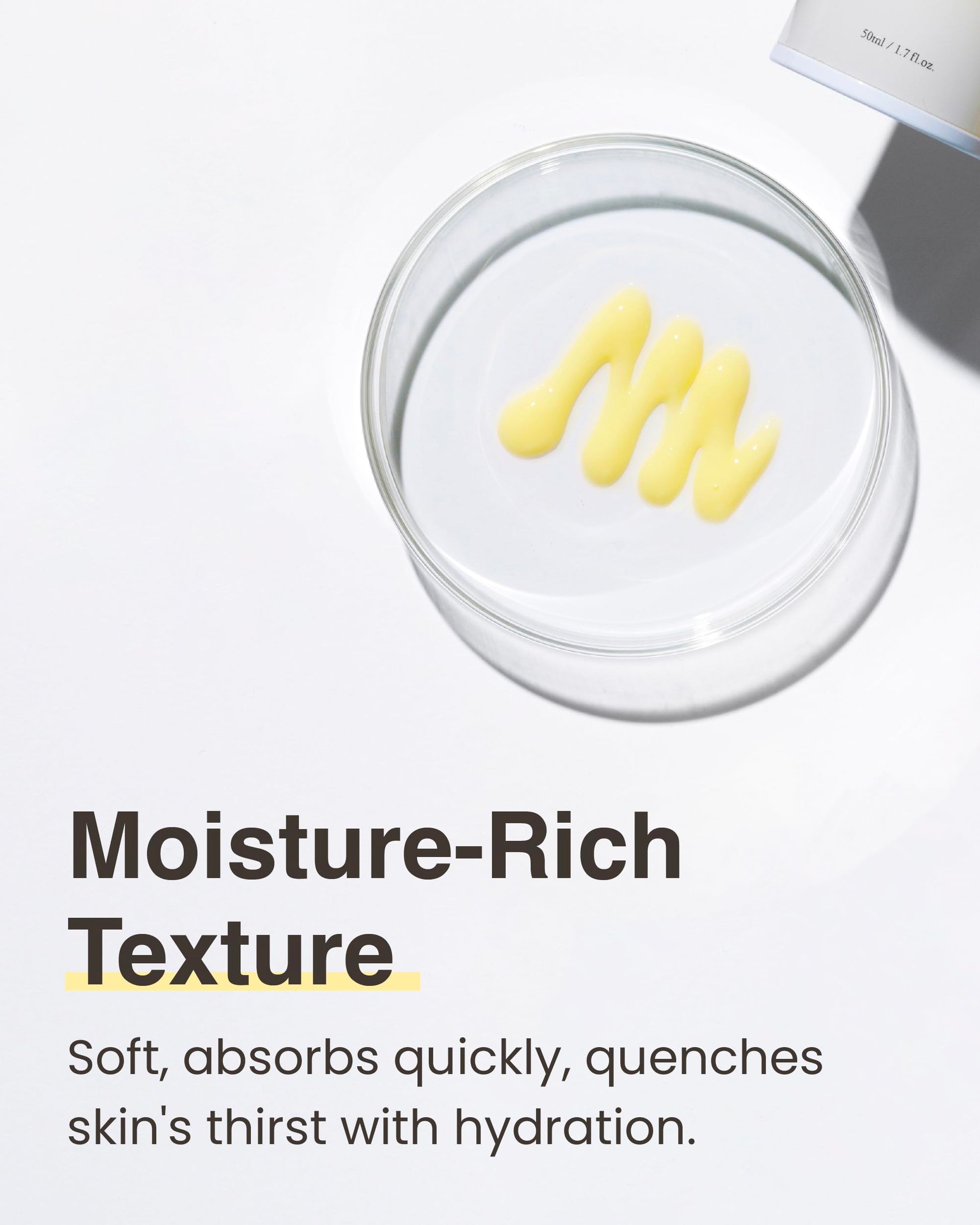 VARIHOPE- Crema con vitamina C pura de 8 días (50 ml) Hidratante coreano para una piel radiante. Hidratación profunda y brillo