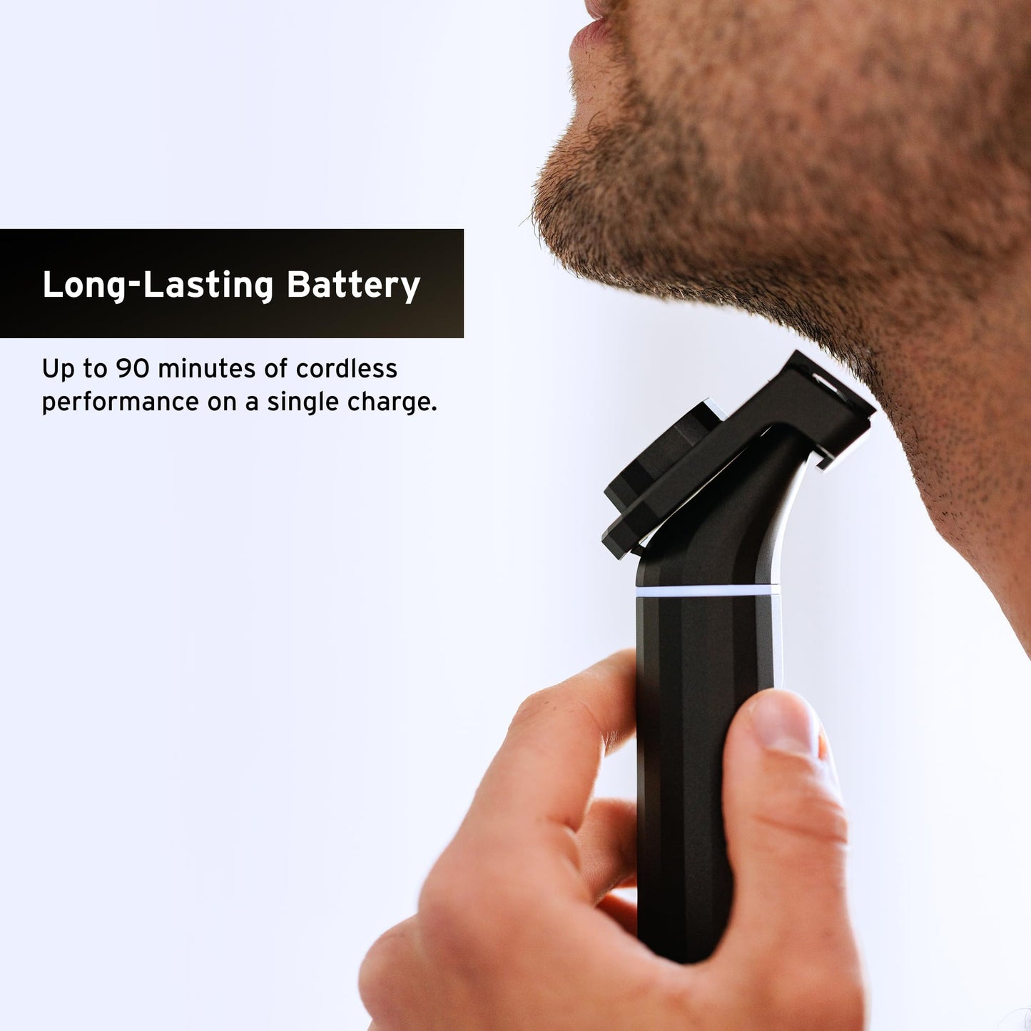 Supply Trimmer - Maquinilla de Afeitar Eléctrica para Hombres - Recortar O Bordes Húmedos O Secos Con Diseño Impermeable - Protector Ajustable