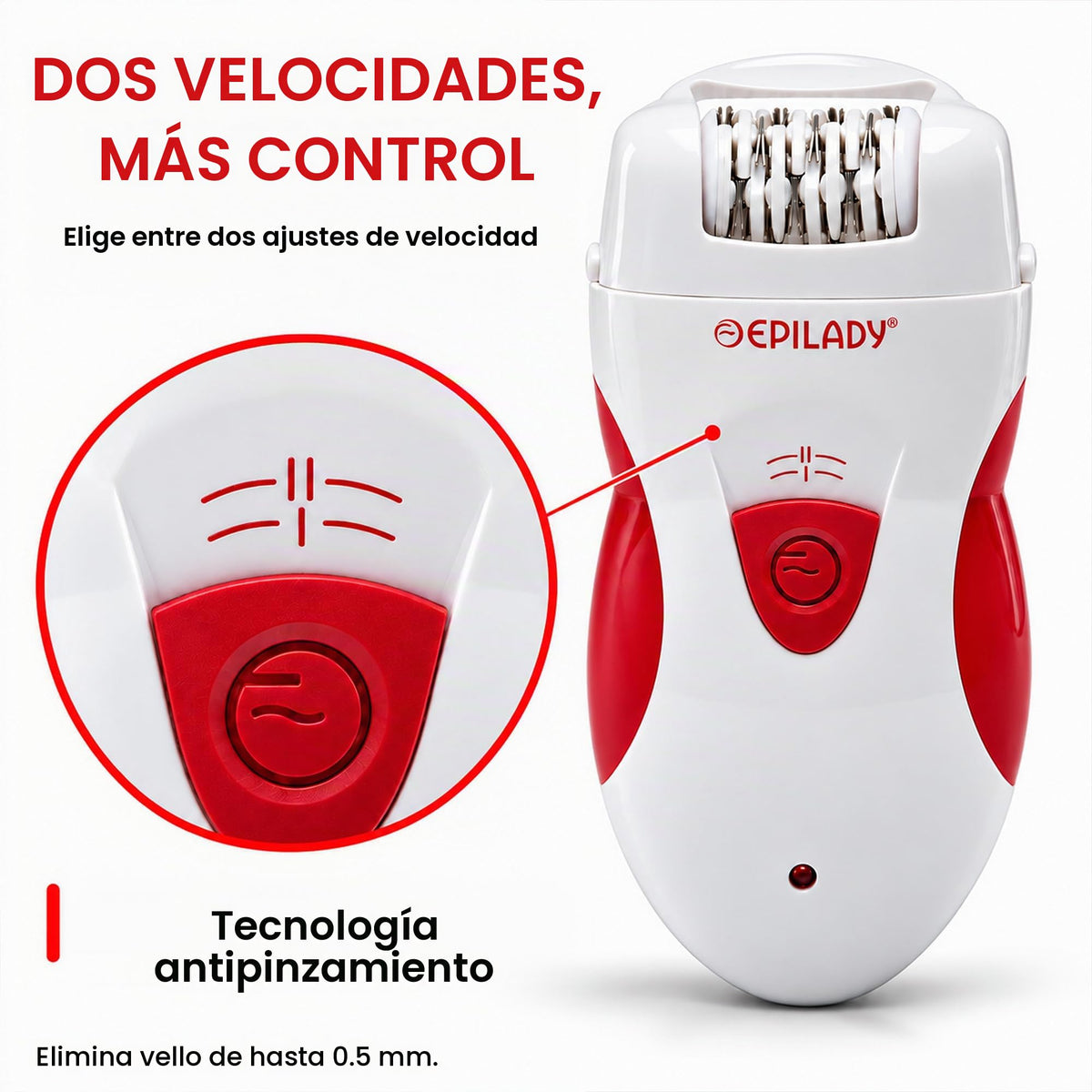 Epilady EP-810-33A Legend 4 Full-Size Rechargeable Epilator
