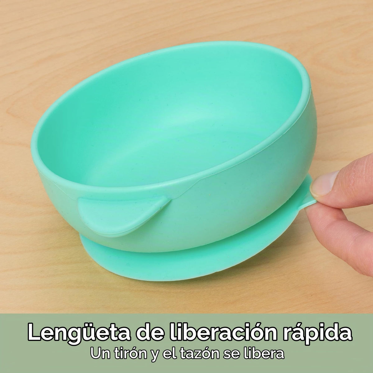 UpwardBaby - Juego de cucharas de silicona autoalimentables, 4 piezas, cuencos y cucharas de succión multicolores, sin BPA, apto para microondas y lavaplatos, cuencos para bebés con succión