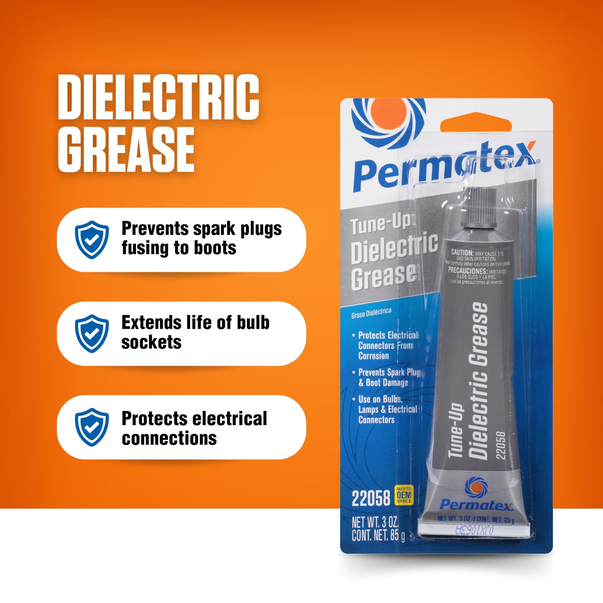 Grasa Dieléctrica Permatex 85 g Tubo
