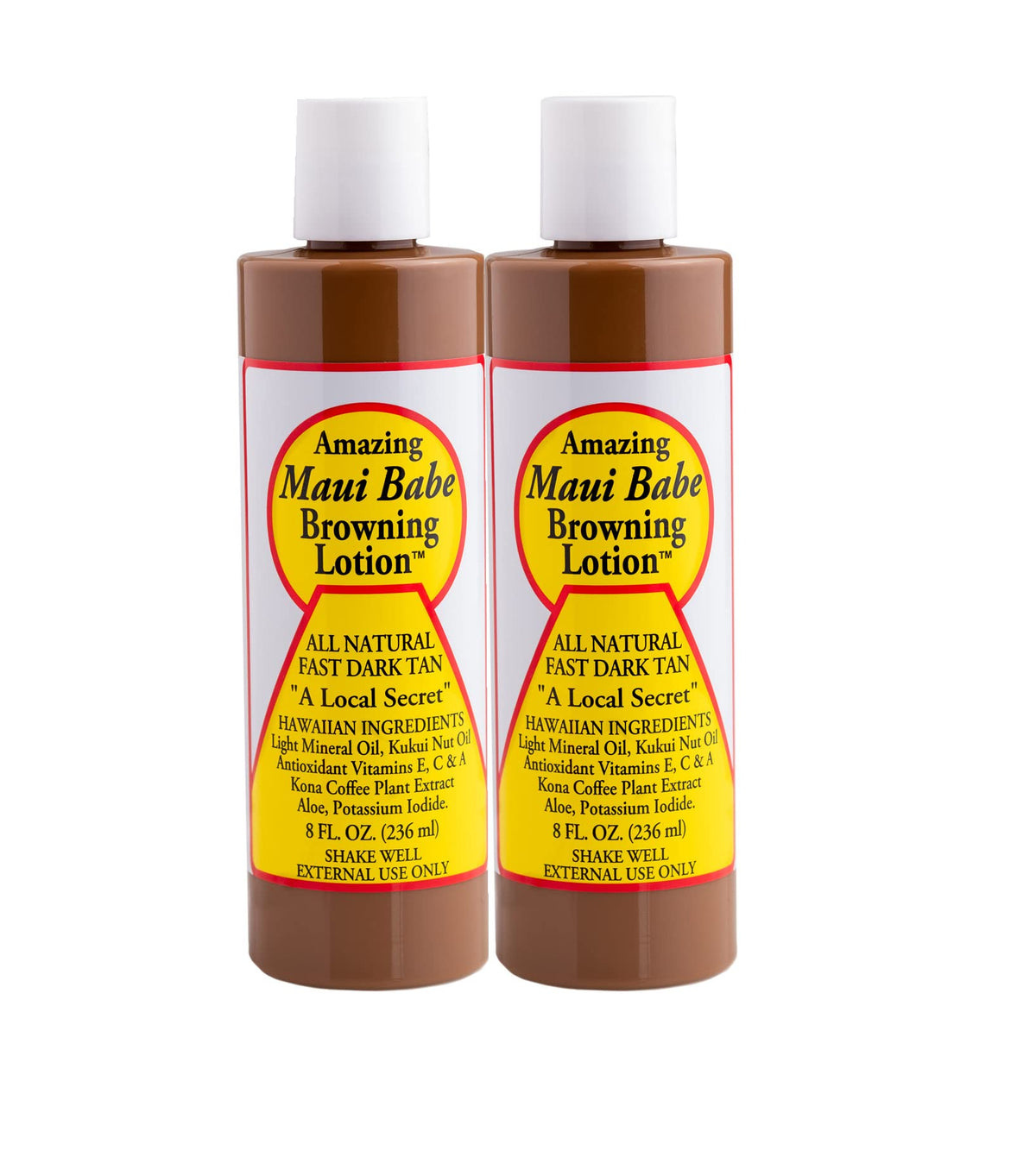Maui Babe - Browning Lotion - 8oz, 2 pack by Maui Babe