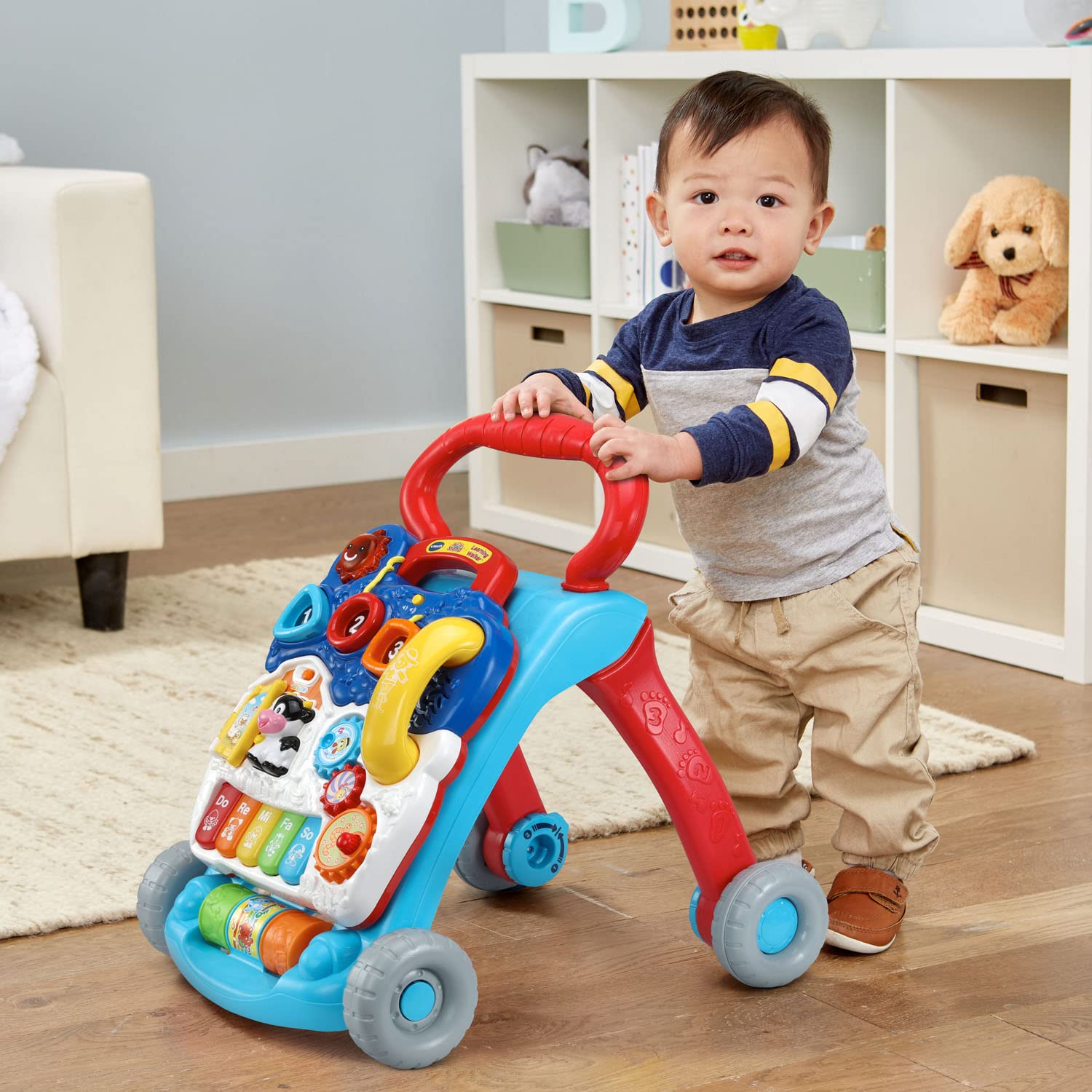 VTech Sit-to-Stand Learning Walker - Blue