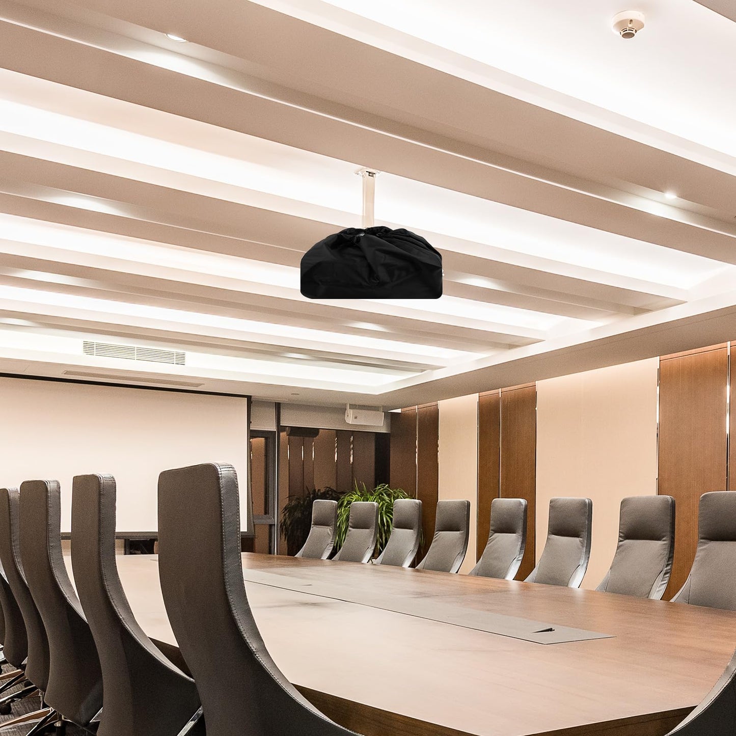 Funda para Proyector Kingshion Negra Resistente al Agua de 13.7 Pulgadas para Montaje en Techo