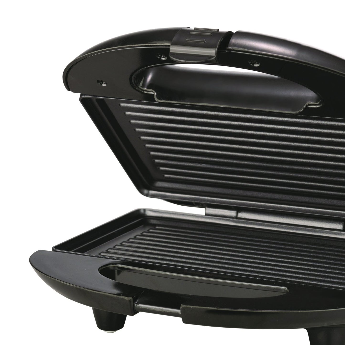 Brentwood Panini Prensa y Sandwichera antiadherente, 9.7 x 9.7 x 9.5 cm, negro
