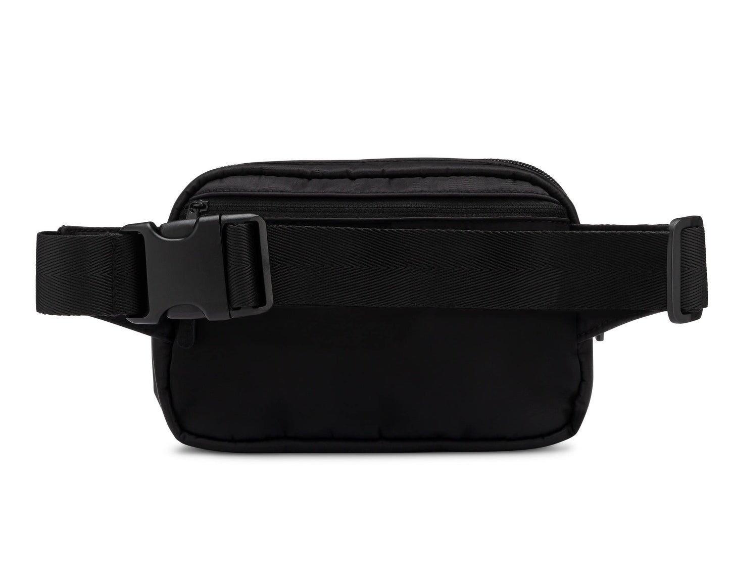 Parker Baby Co. - Riñonera Unisex, Bolsa Cruzada para Mamás y Papás, con amplio espacio para pañales | "Birch Belt Bag", Negro