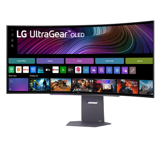 LG Monitor 45" Ultragear™ OLED WQHD 240Hz 0.03ms G-Sync Compatible 800R Curved Gaming Monitor with webOS