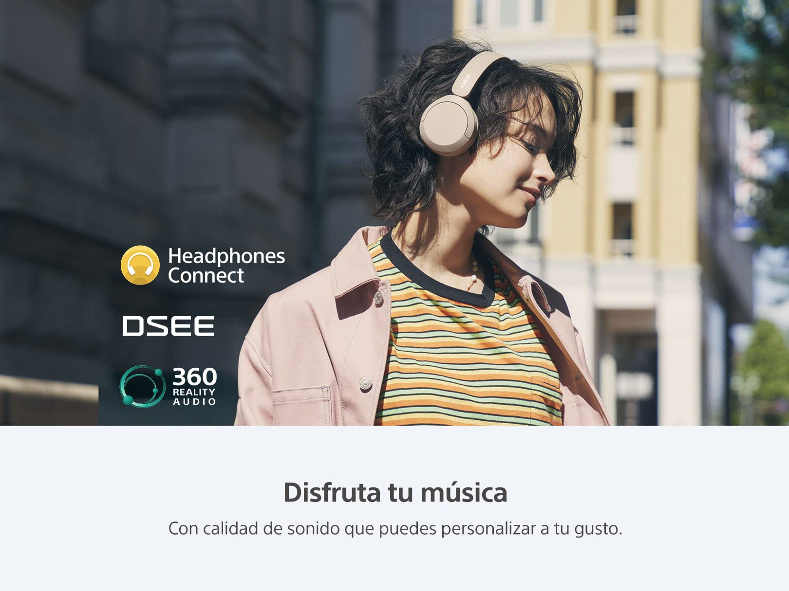 Audífonos Inalámbricos Sony Negro WH-CH520 con 50 Horas de Duración de Batería Versión Nacional