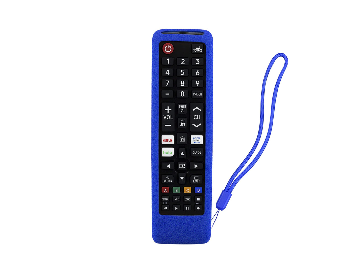 Funda para Control Samsung BN59-01315A BN59-01199F AA59-00666A AA59-00741A Silicon Case Protector (Blue)