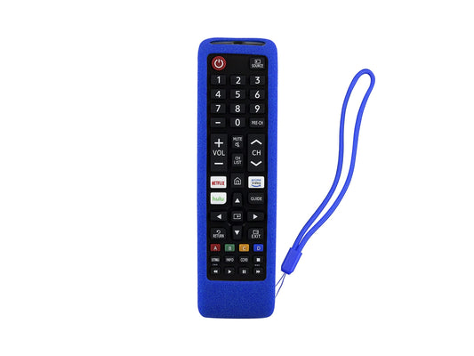 Funda para Control Samsung BN59-01315A BN59-01199F AA59-00666A AA59-00741A Silicon Case Protector (Blue)