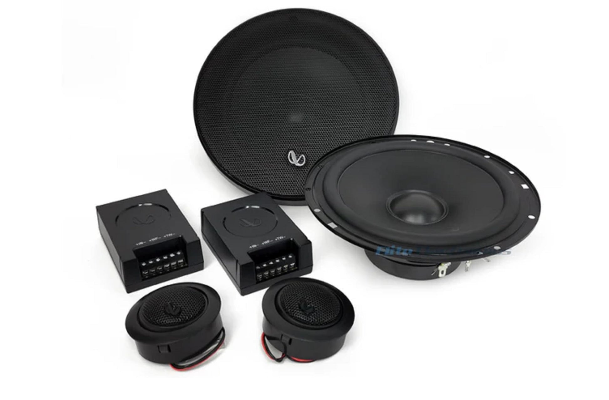 Infinity Alpha 650C - Altavoz de Coche de componentes bidireccionales de 6.5 Pulgadas, Potencia máxima de 315 vatios