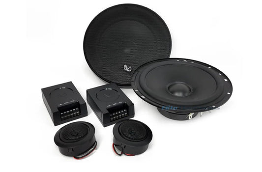 Infinity Alpha 650C - Altavoz de Coche de componentes bidireccionales de 6.5 Pulgadas, Potencia máxima de 315 vatios