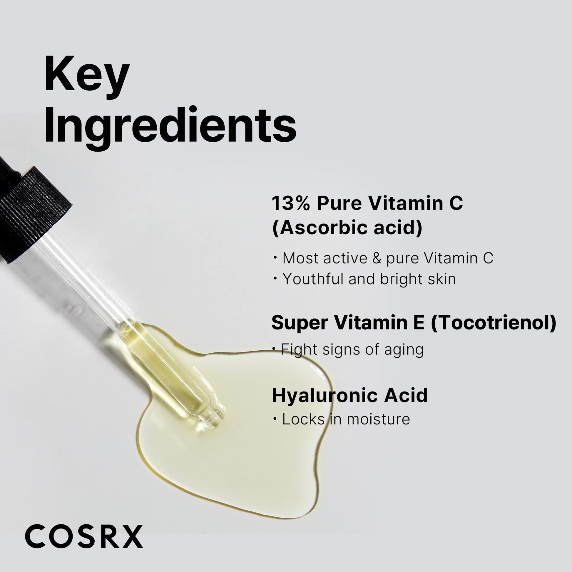 Cosrx - The Vitamin C 13 - Super Vitamin E & Hyaluronic Acid