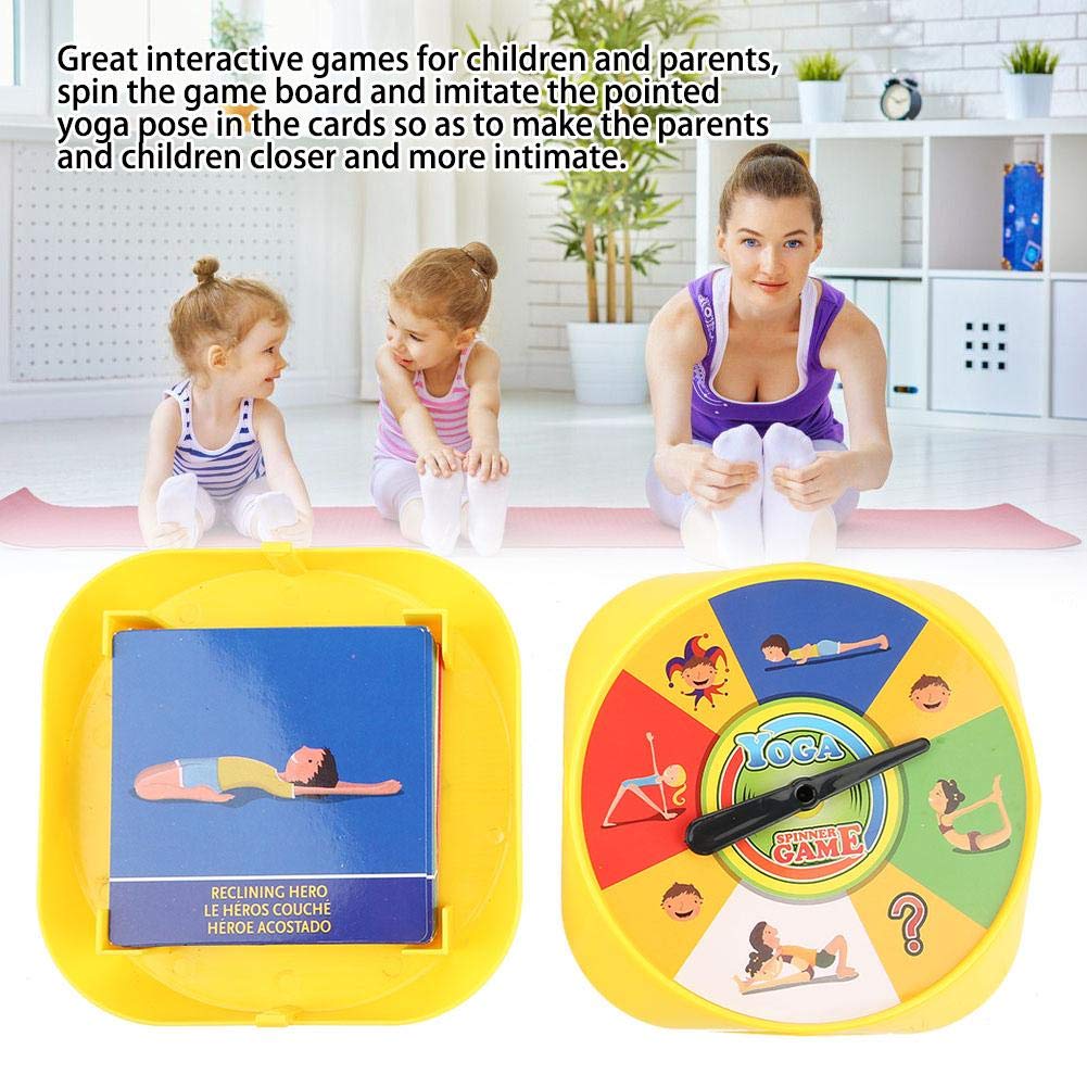 Tarjetas Interactivas de Yoga para Niños Educación Temprana relación Cercana