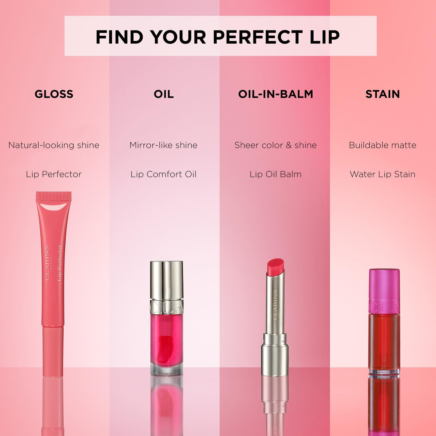 Lip Oil Balm - 01 Pale Pink by Clarins for Women - 0.1 oz Lip Balm