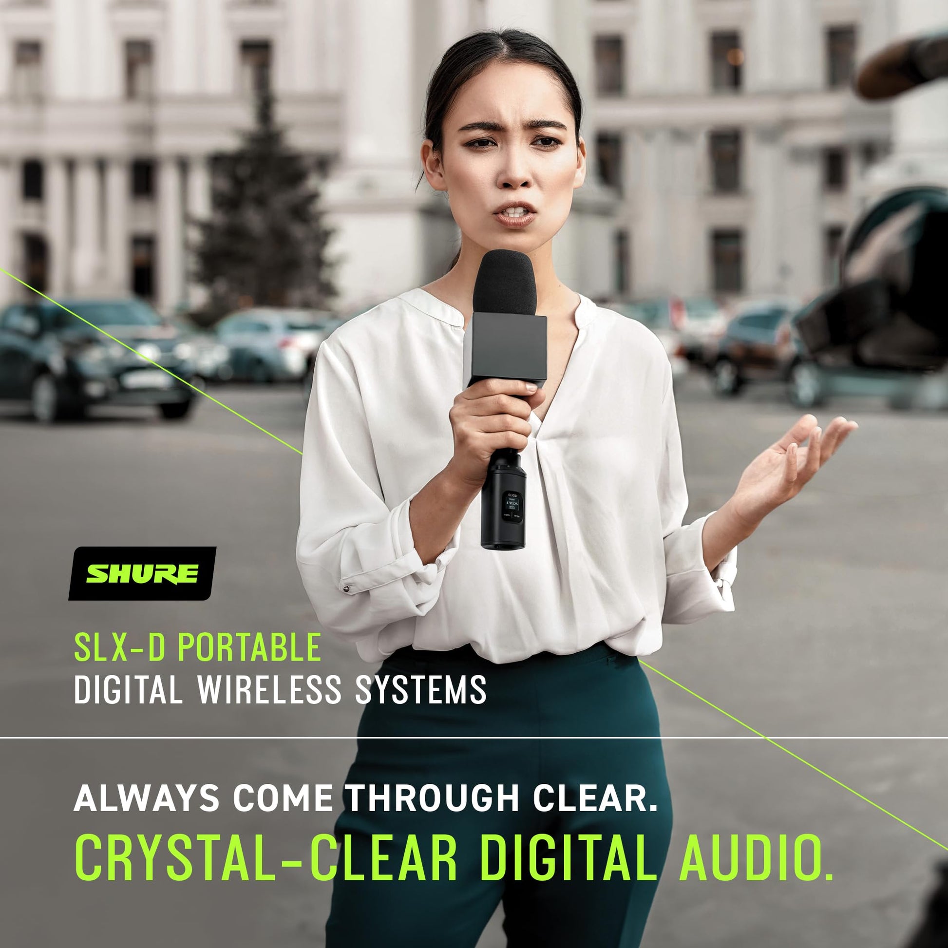 Sistema Inalámbrico Shure Banda G58 con Micrófono Lavalier WL 185 de Mochila
