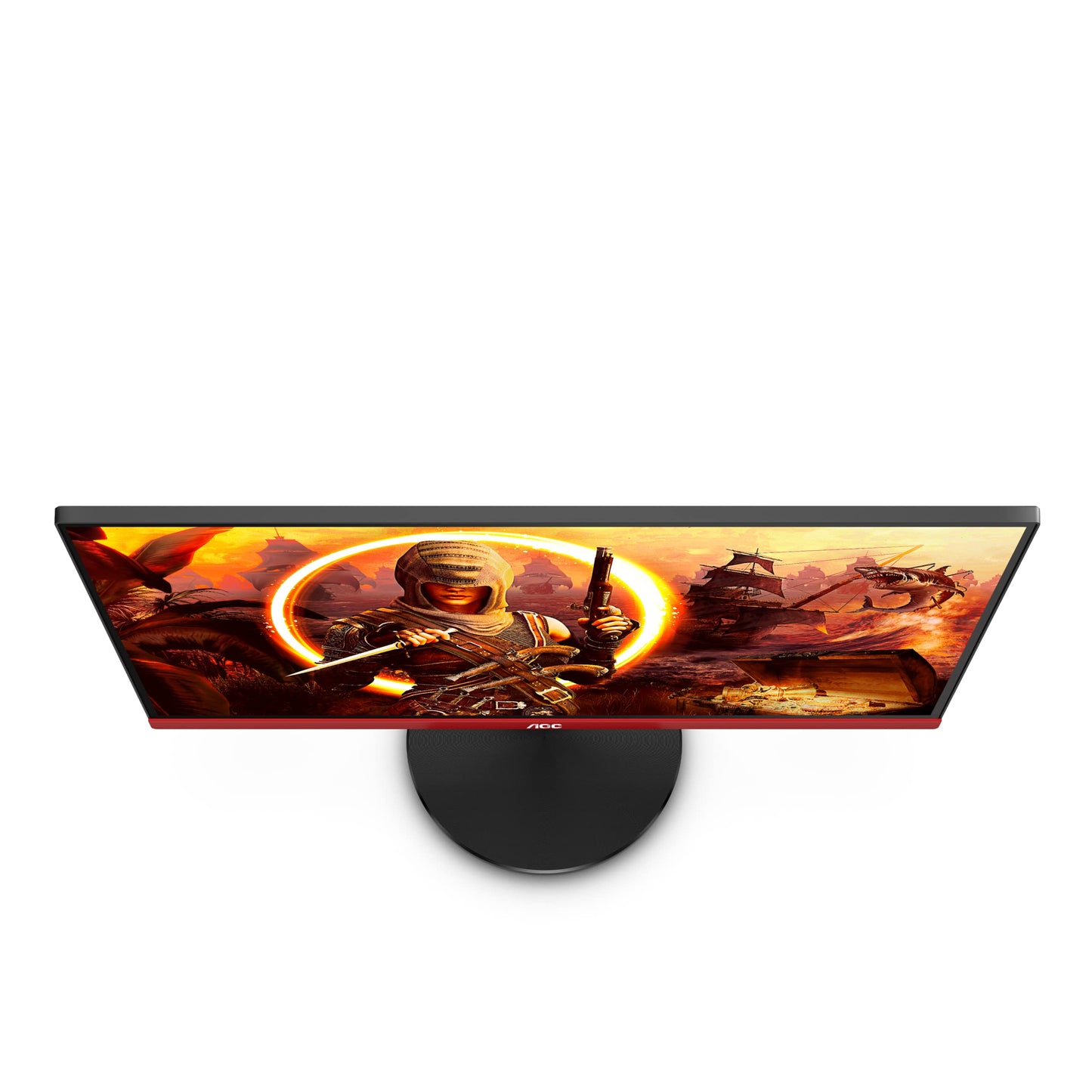 AOC - G2490VX Monitor de Juegos de Clase sin Marco, de 24 Pulgadas, FHD 1920 x 1080, 1 ms 144 Hz, FreeSync Premium, 126% sRGB / 93% DCI-P3, Color Negro